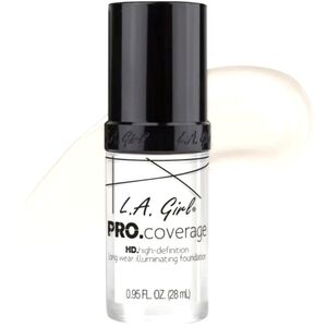 🕷️🐈‍⬛🕷️ NWT L.A. Girl Pro Coverage White Liquid Foundation